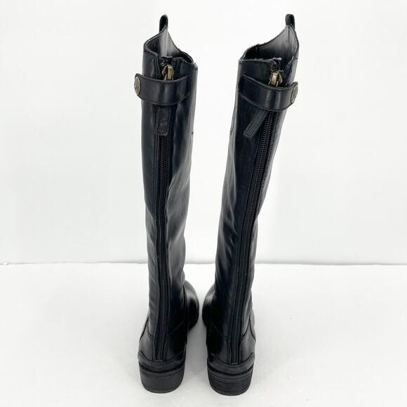 Sam Edelman Womens Penny Riding Boot US 4 EU 33.5 Wide Calf Black Leather NWOB - Picture 9 of 13